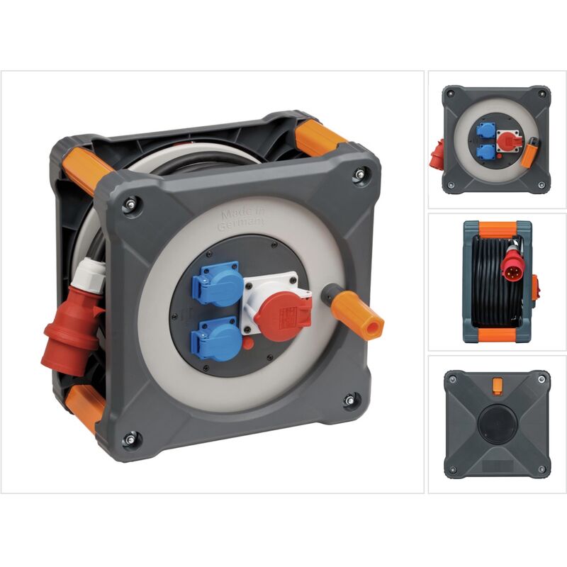 Enrouleur électrique professionalLINE cee IP44H07RN-F5G25 20m brennenstuhl