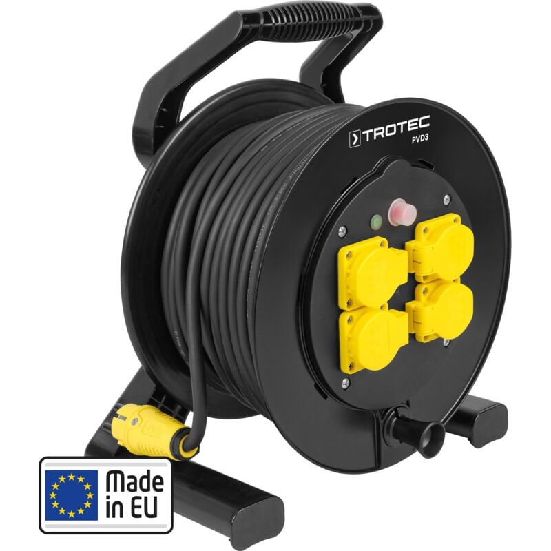 Enrouleur électrique PVD3 40 m noir