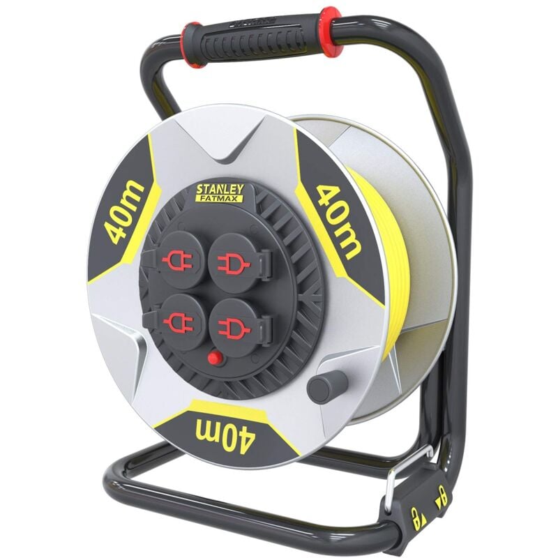 Przedłużacz bębnowy 40m 3x1,5mm 16a ip44 - Stanley