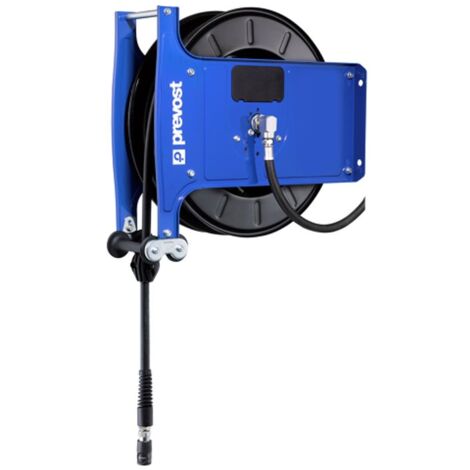 Enrouleur pneumatique PREVOST Montage mural - Ressort de rappel 13mm - 15m - Mâle 1/2" ( Prix pour 1 )