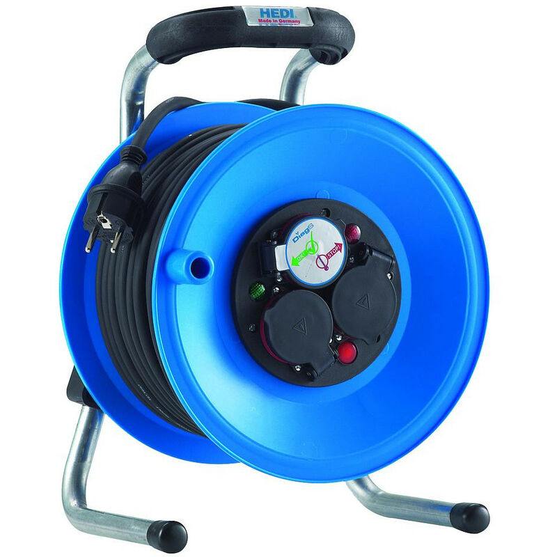 Enrouleur de câble Mondelin 25m 3 prises