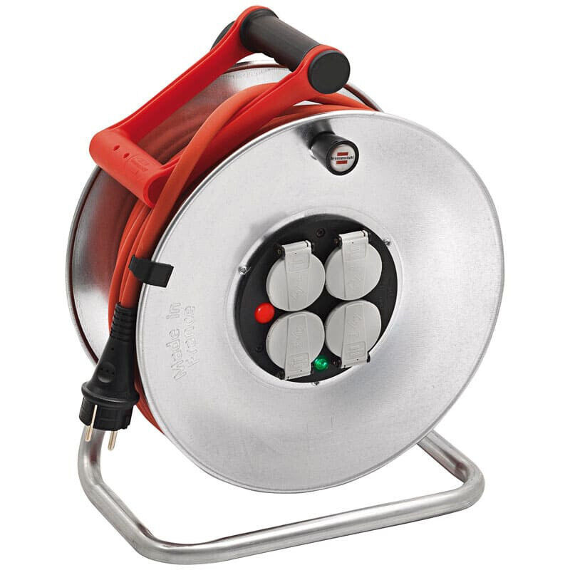 Brennenstuhl - Enrouleur de câble électrique SILVER-40 40m H07RN-F 3G1,5 1207931 Brennenstuhl - Enrouleur de câble électrique SILVER-40 40m H07RN-F 3G1,5 1207931