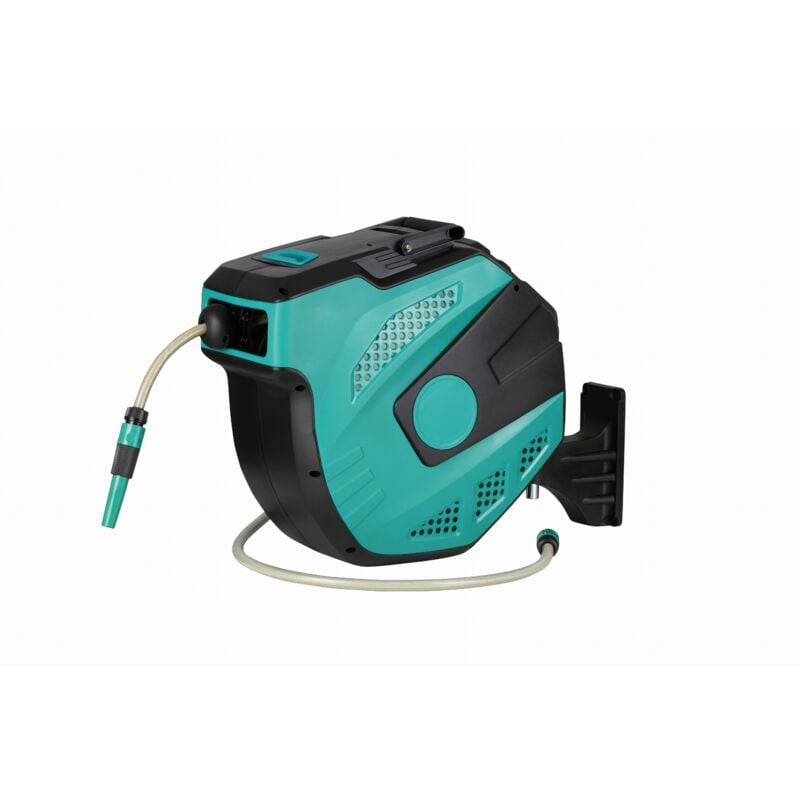 Dévidoir mural automatique 20 m ø 3/4 10 bars pp Mw Tools HAW01220