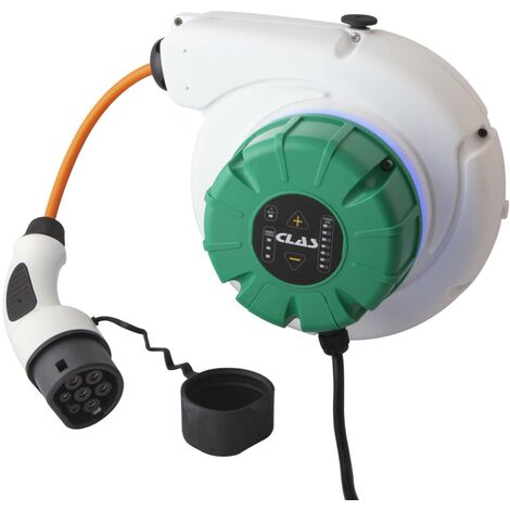 Enrouleur wallbox wifi pour alimentation vehicule électrique type2 - OE 2000 - CLAS Equipements