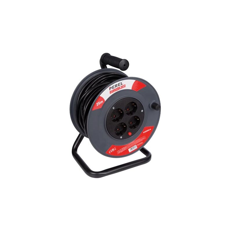 Enrouleurs de câble - 25 m - 3g1.5 - 4 sorties