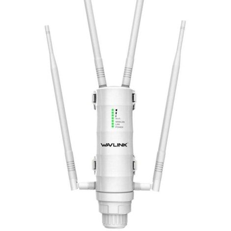 Enrutador WiFi exterior de alto rendimiento Wavlink AC1200, repetidor de punto de acceso y extensor de antena de 2,4 GHz/5 GHz