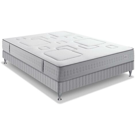 Ens EQUILIBRE 140x200 matelas H25 ressort ensachés, ferme, sommier