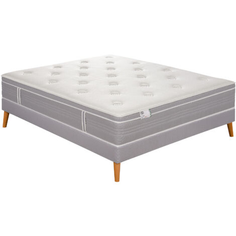 Ens L ELEGANT 140x190, ressort ensachés, ferme, H30