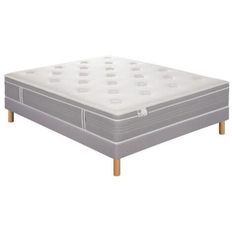 Ens L ELEGANT 140x200, ressort ensachés, ferme, H30