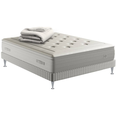Ens REFLEXION 160x200 matelas H33 ressort ensachés, ferme, sommier + COUETTE