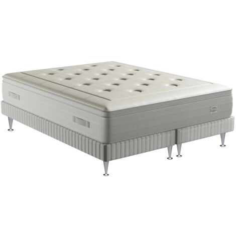 Ens REFLEXION 180x200 matelas H33 ressort ensachés, ferme, 2 sommiers