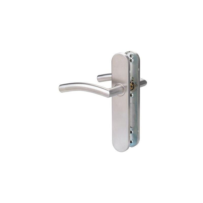 Normbau - ens s/ plaque inox C19 cle bdc 3050766474