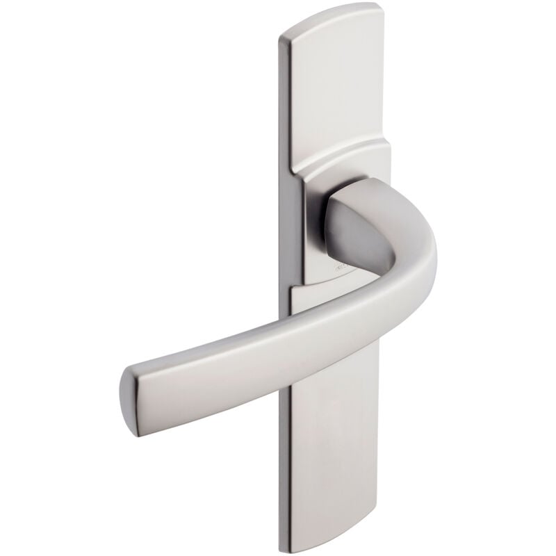 Vachette - Ensemble de poignées de porte muze EA165 Chromé velours Bec de cane