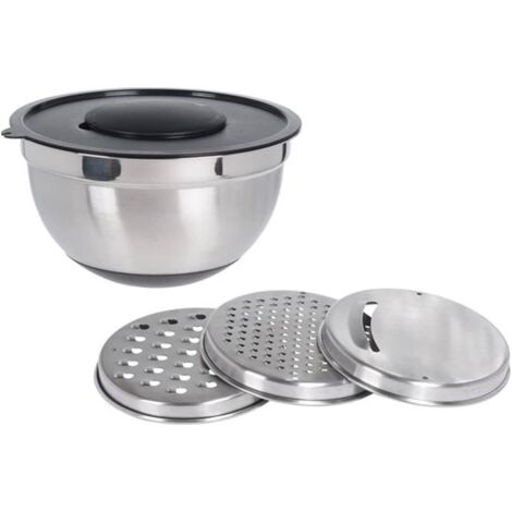 Ensaladera con 3 ralladores 25x25x14cm A12405340 Excellent Houseware