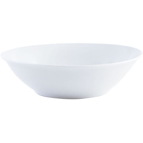 ENSALADERA PORCELANA BLANCA BASIC 23 CM.