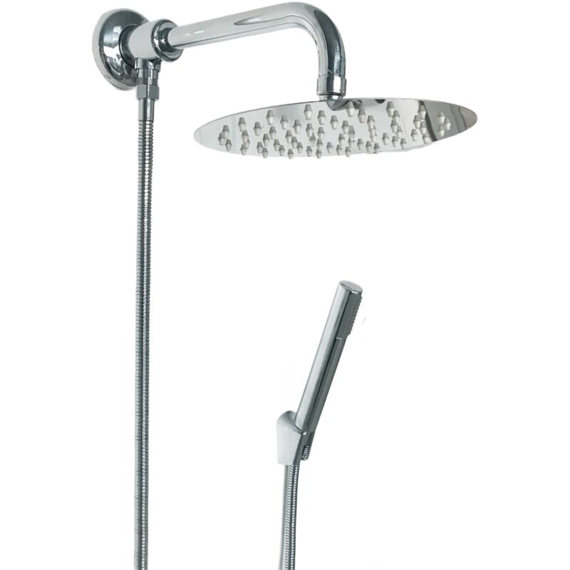 Ensemble de douche complet avec bras de douche cm 40