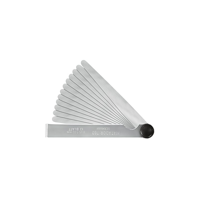 Matador - 2608105 jauge, 100 mm feuilles, 13 x 0,05-1,00, 0760 0002