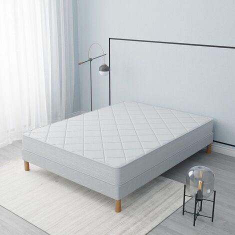 Ensemble 140x200 SENSO Sommier + Matelas Hauteur 17cm