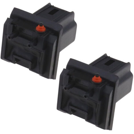 Ensemble 2 pièces Commutateur de Déverrouillage Hayon de Voiture 6554V5 Compatible avecPeugeot Citroen Contact de Démarrage de Hayon Micro Interrupteur Bouton de Poignée de Coffre Automobiles