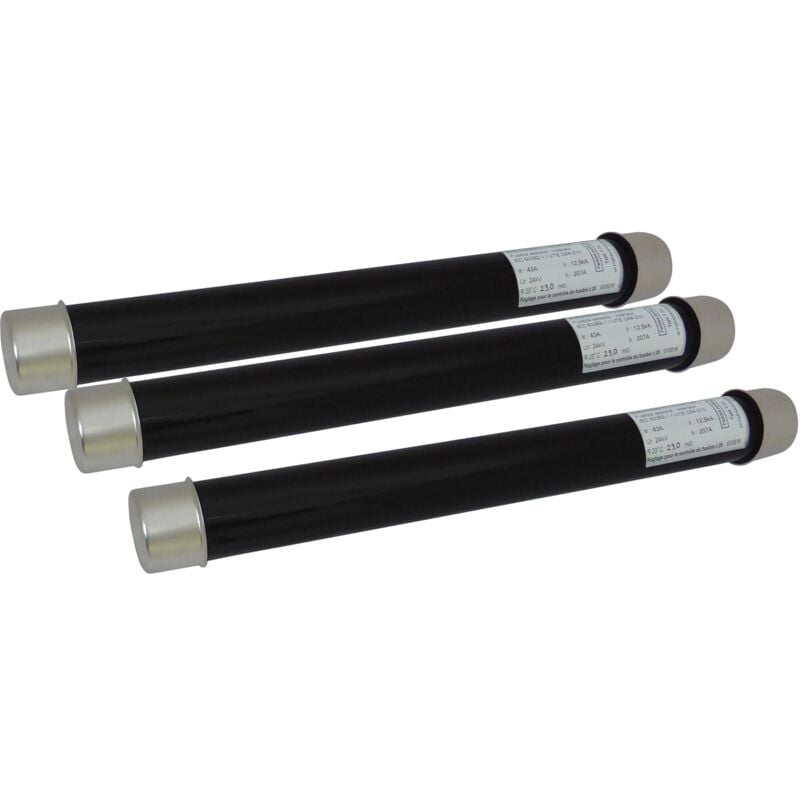 Michaud - Ensemble de 3 fusibles hta 24KV 43A AA003