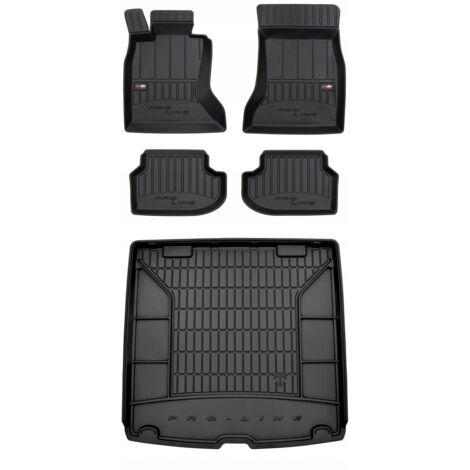 Ensemble 3D de tapis et housses en caoutchouc pour BMW 5 F11 Break 2013-2017