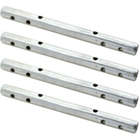 Ensemble 4 manchons de liaison poutre aluminium