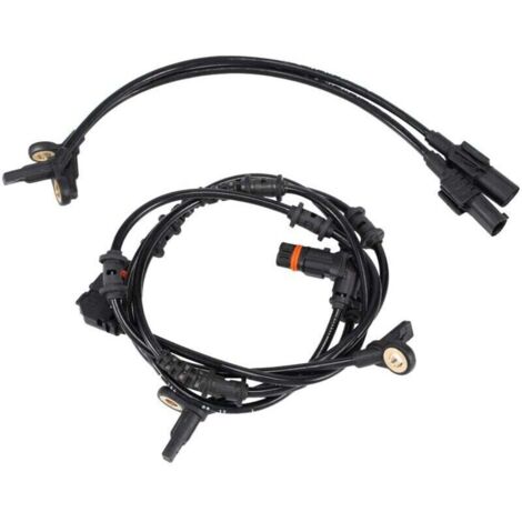 Ensemble (4 PièCes) Capteur de Vitesse Roue ABS ArrièRe pour W164 ML350 ML320 GL350 GL450 R350 1645400717 + 1645400917