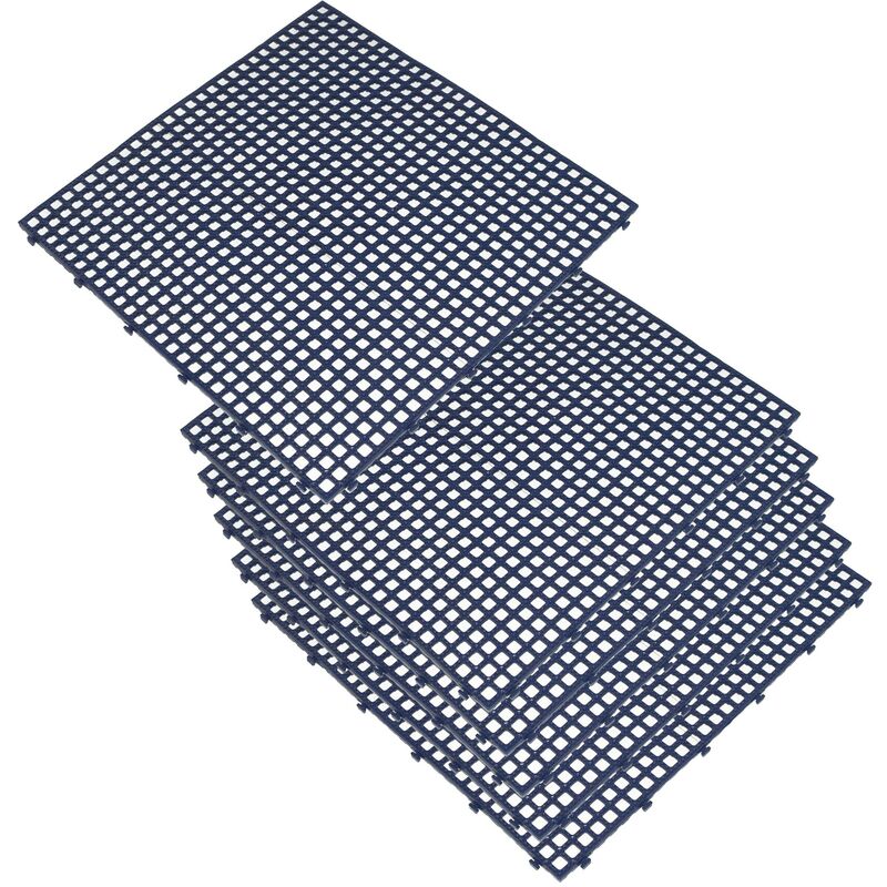 Artplast - Revêtement de sol pour terrasse ou jardin extérieur 39x39 cm, 6 unités. Surface 0,15 m² Collection flextile - Bleu - Bleu