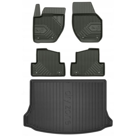 Ensemble 77 : Tapis et housse en caoutchouc pour Volvo V40 2 (2012-2019)