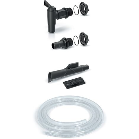 Ensemble accessoire pour les dépôts / barils d'eau de pluie (5 pièces) ICASet 5, Dimensions (mm) 300x40x370