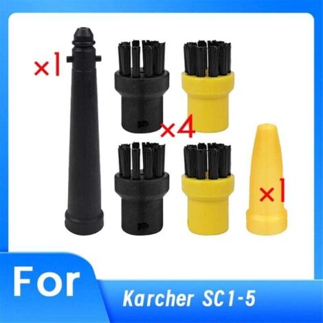 Ensemble Accessoires Nettoyeur Vapeur Compatible Séries SC1 SC2 SC3 SC4 SC5 Performance Nettoyage Améliorée-Crezuo