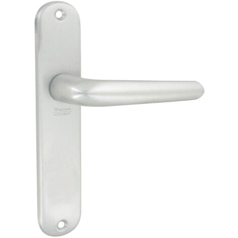 Ensemble aluminium anodisé argent mondial bec de canne