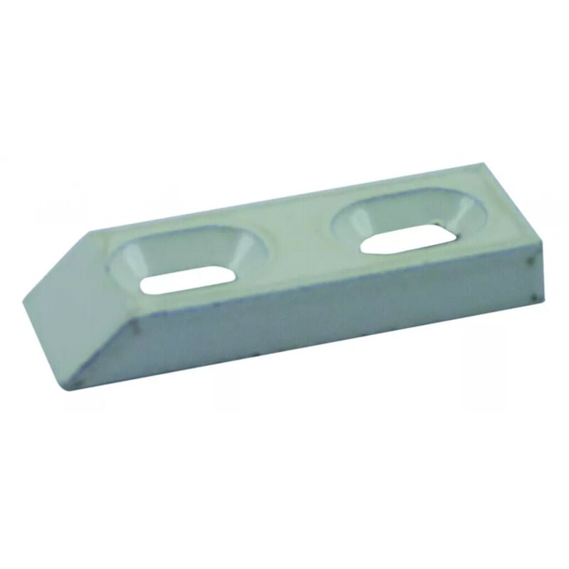 Hoppe - Béquille double sur rosaces Amsterdam ep 35-45 mm noir mat clé l