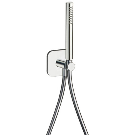 Ensemble applique prise d'eau douchette Chromé - CRISTINA ONDYNA PD65451