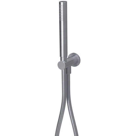 Ensemble Applique Prise D'Eau Douchette Flexible Ronde Alux - CRISTINA ONDYNA PD47515