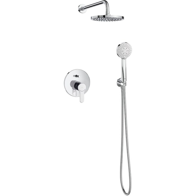 A5D1809C00 L20 Pack Basic Grifo Monomando Ducha con Inversor Cromo - ref: A5D1809C00 - Roca