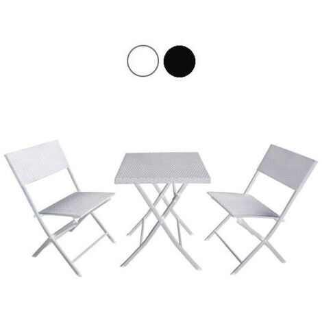 Ensemble Balcon Pliante Blanc Vette 09631