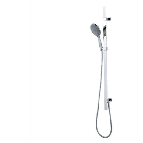 Ensemble barre de douche et douchette chromé Mixa - Bossini D48002030