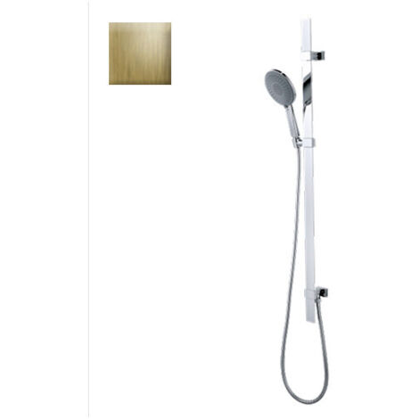 Ensemble barre de douche et douchette or Mixa - Bossini D48002021
