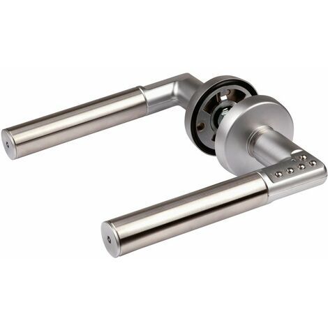 Ensemble béquille double inox CODE-IT - Mul-T-lock - Gauche