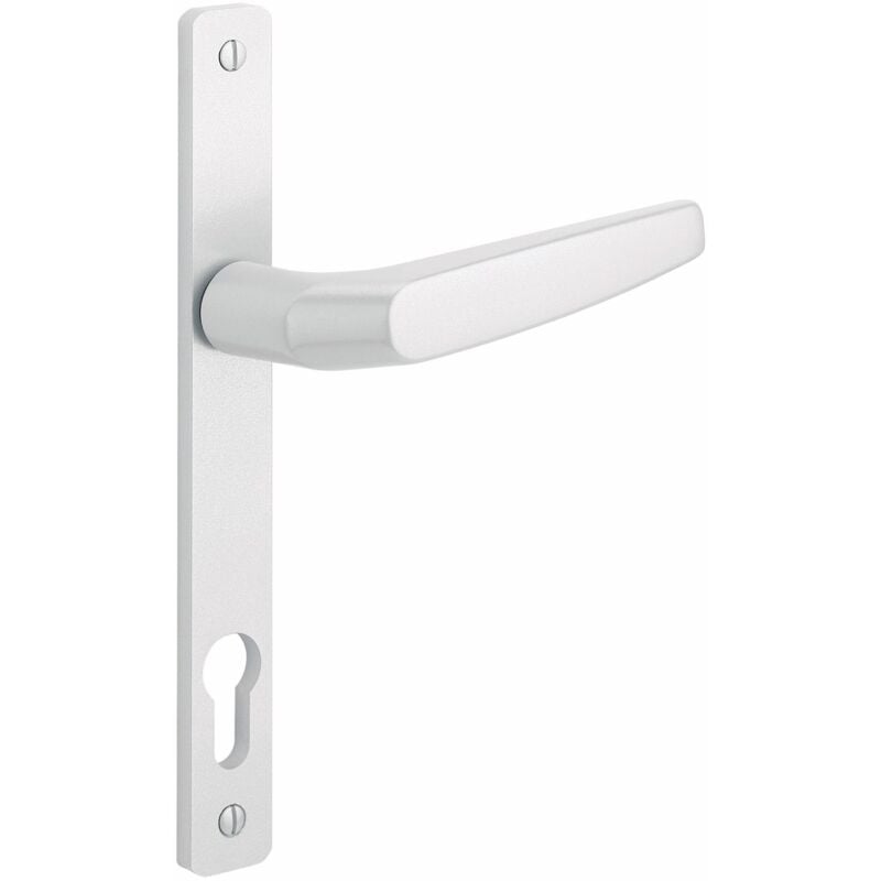 Ensemble béquille F8 entraxe 92mm blanc RAL9010 - STREMLER - 1750.51.0