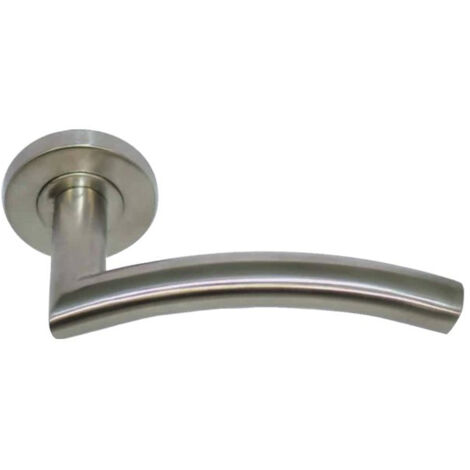 Ensemble Béquille Rosace Ronde Graves Inox 304 Brossé Recyclé
