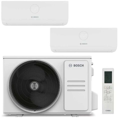 Ensemble bi-split Climate 5000 M 79/3 E - CL3000i - 7,9 kW - Bosch