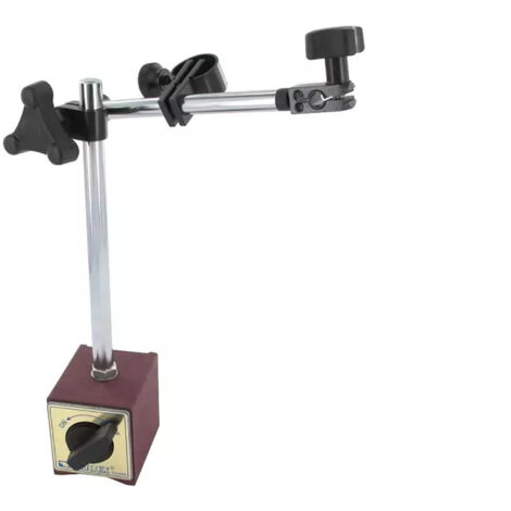 Ensemble bras et base magnétique universelle ajustement fin 80 kg avec comparateur à palpeur Vertex 13161
