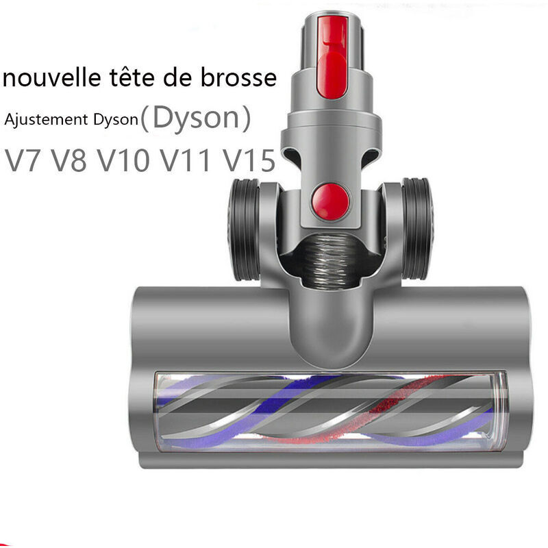 RHG Ensemble brosse pour aspirateur Dyson V10 Absolute Animal SV14 970135-01, 970100-05