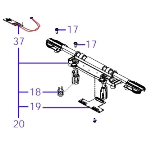 Ensemble capteur avant ORIGINAL robot AMBROGIO 4.36 - 4.0 Basic