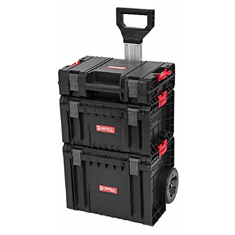 ENSEMBLE CHARIOT + BOÎTE À OUTILS + COFFRE À OUTILS QBRICK SYSTEM PRO - SKRZ N4935