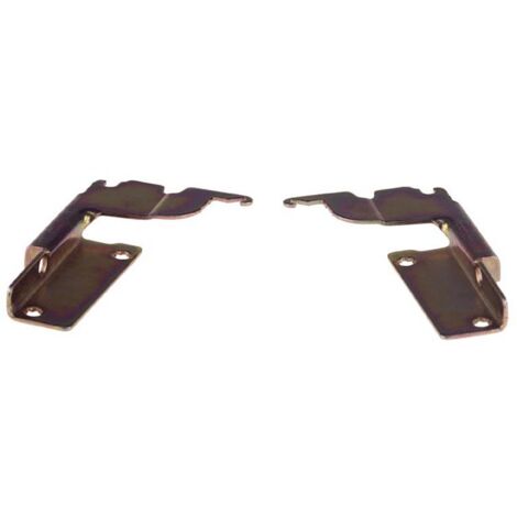 ENSEMBLE CHARNIERES pour LAVE LINGE WHIRLPOOL - 481241718309