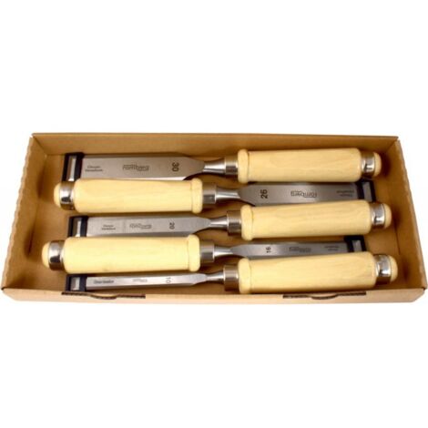 Ensemble ciseaux a bois 5- pièces en carton