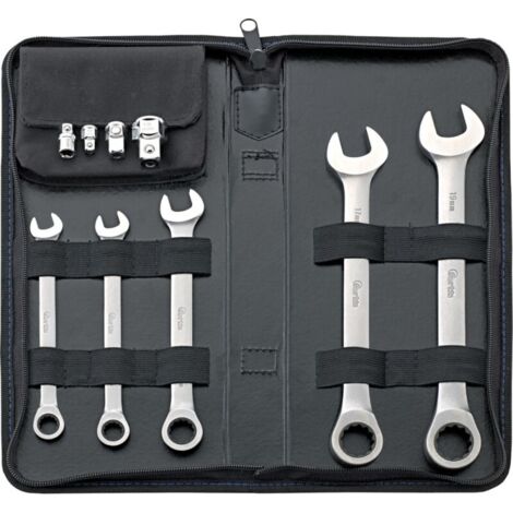 Ensemble clé a cliquet . 9 pièces ger. 8-19mm FORTIS
